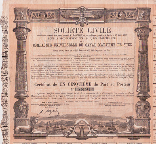 Compagnie Universelle du Canal Maritime de Suez