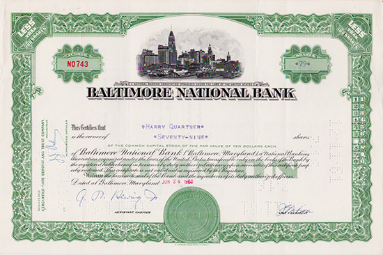 Baltimore National Bank
