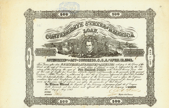 Confederate States of America (Ball 148, Criswell 111)
