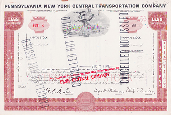 Pennsylvania New York Central Transportation Company