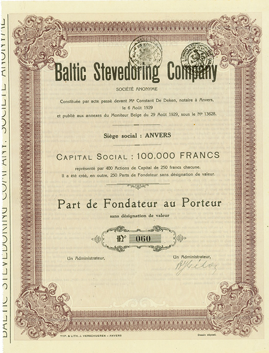 Baltic Stevedoring Company