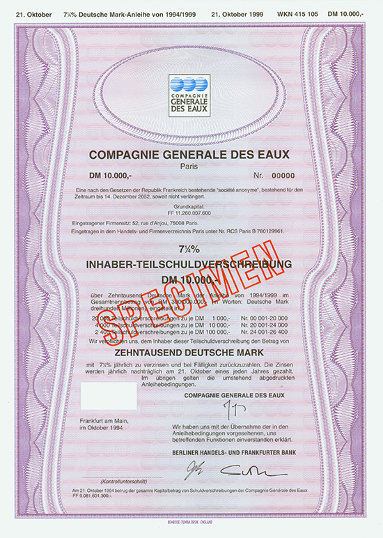 Compagnie Generale des Eaux