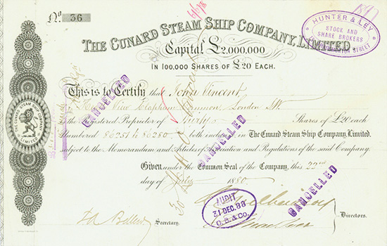 Cunard Steam Ship Company, Limited