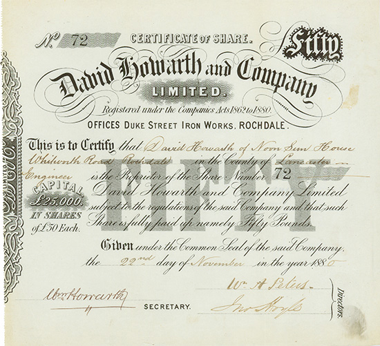 David Howarth and Company Limited