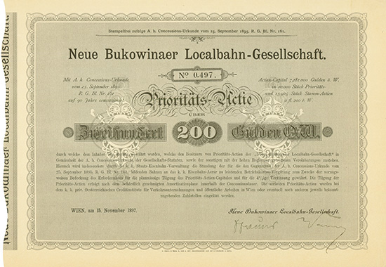 Neue Bukowinaer Localbahn-Gesellschaft