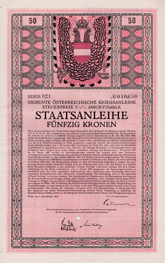 Österreich - 7. Kriegsanleihe