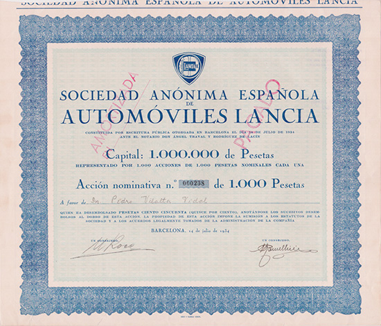 Sociedad Anónima Española de Automoviles Lancia