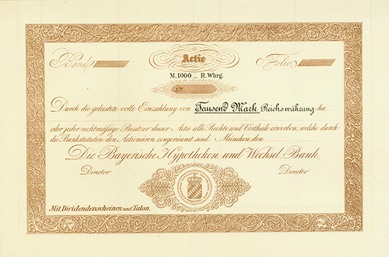 Bayerische Hypotheken- und Wechsel-Bank