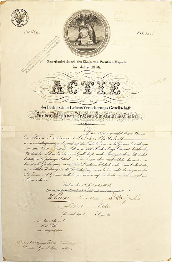 Berlinische Lebens-Versicherungs-Gesellschaft