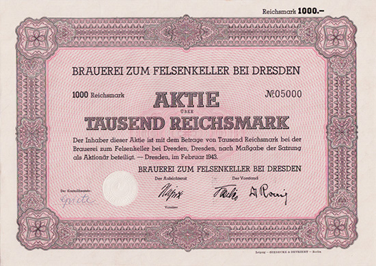 Brauerei zum Felsenkeller [2 Stück]