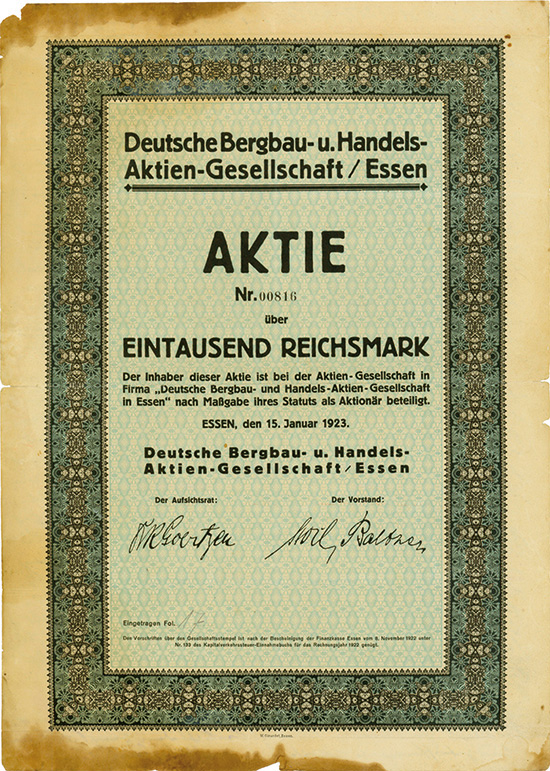 Deutsche Bergbau- und Handels-AG 