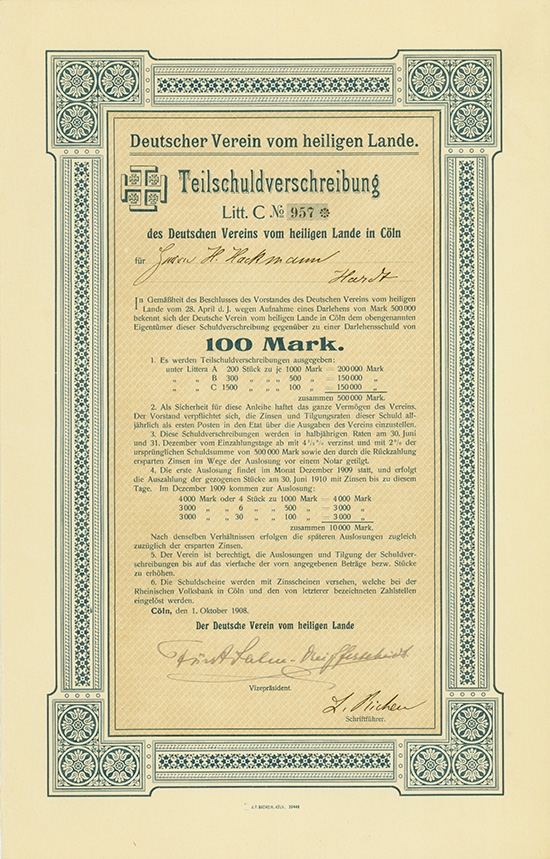 Deutscher Verein vom heiligen Lande