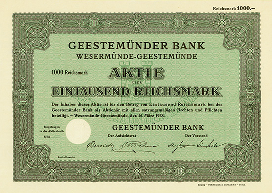 Geestemünder Bank