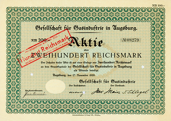 Gesellschaft für Gasindustrie