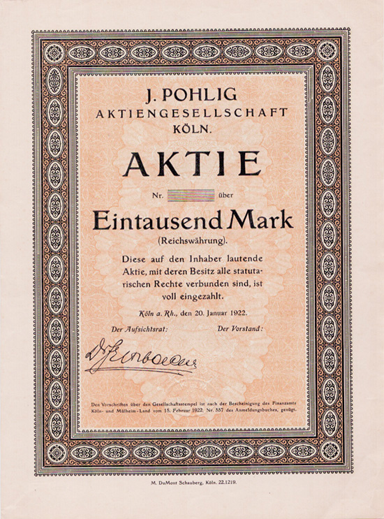 J. Pohlig AG