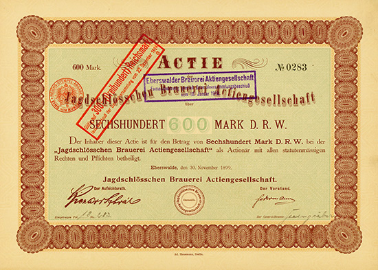 Jagdschlösschen Brauerei AG