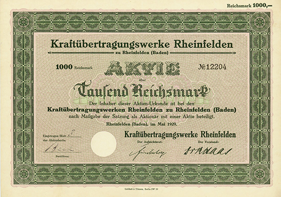 Kraftübertragungswerke Rheinfelden