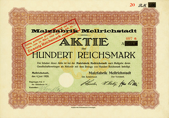 Malzfabrik Mellrichstadt