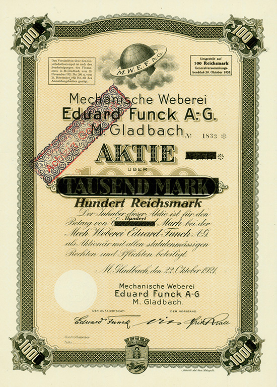 Mechanische Weberei Eduard Funck AG