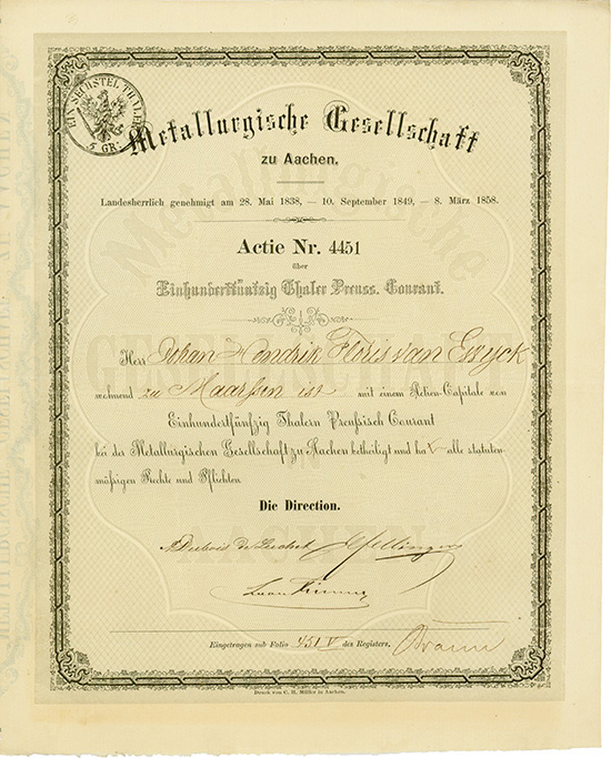 Metallurgische Gesellschaft zu Aachen