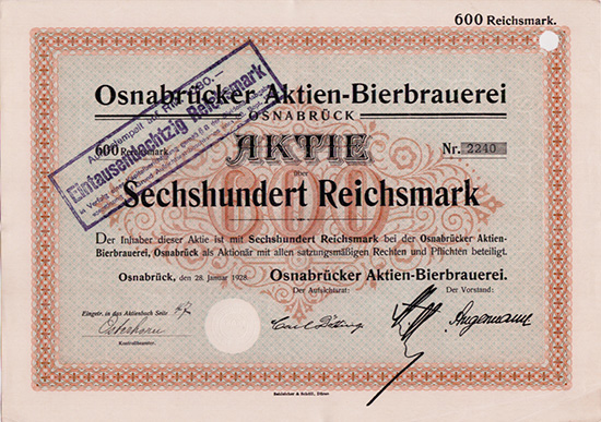 Osnabrücker Aktien-Bierbrauerei