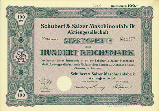 Schubert & Salzer Maschinenfabrik AG