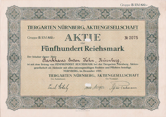 Tiergarten Nürnberg AG