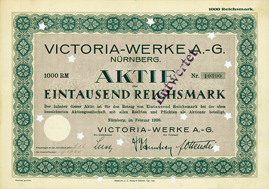 Victoria-Werke AG