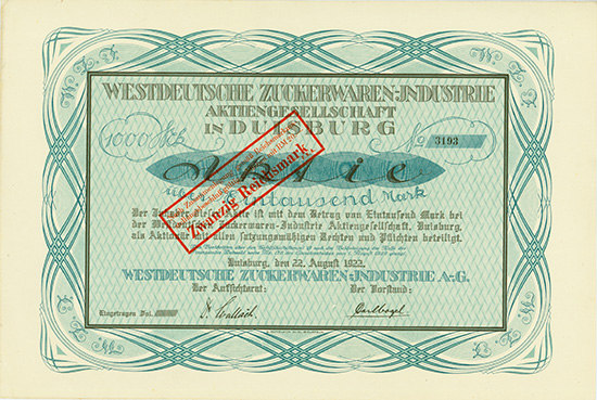 Westdeutsche Zuckerwaren-Industrie AG