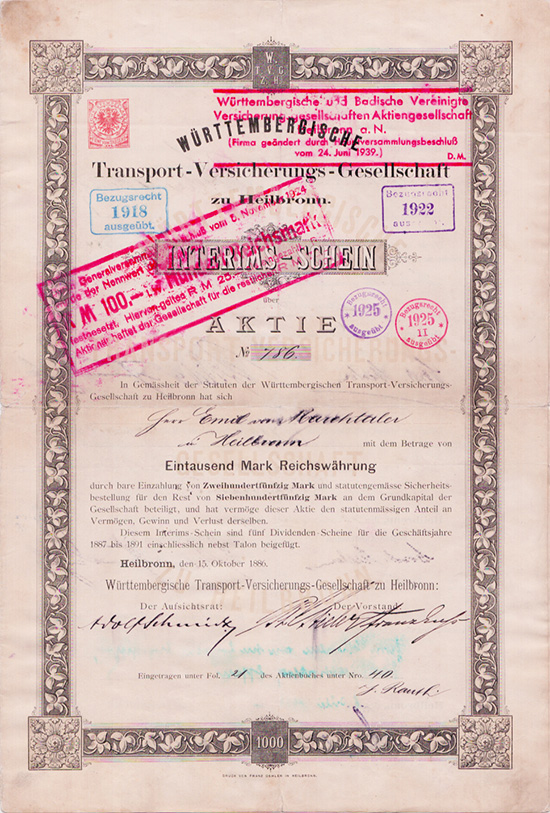 Württembergische Transport-Versicherungs-Gesellschaft