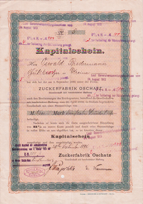 Zuckerfabrik Oschatz GmbH