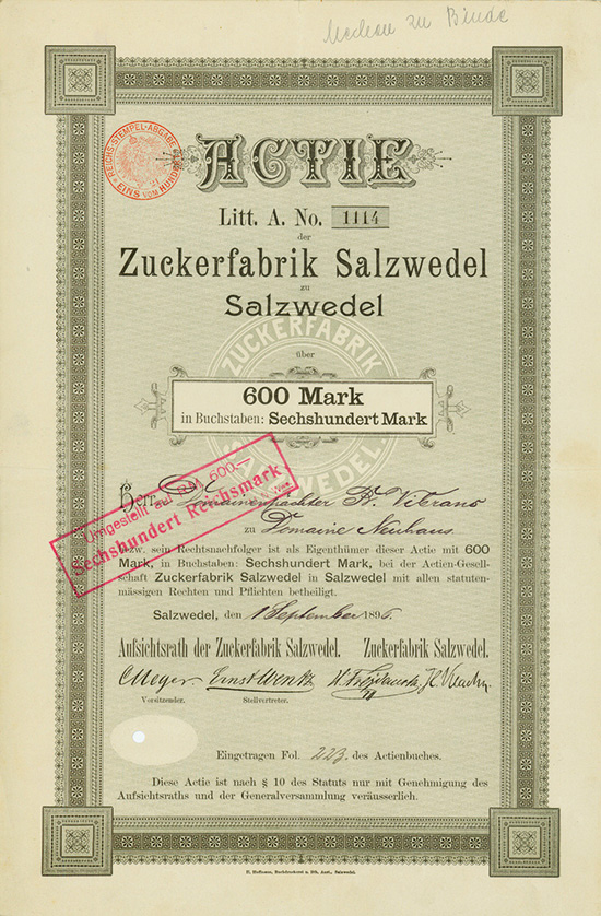 Zuckerfabrik Salzwedel