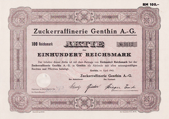 Zuckerraffinerie Genthin AG