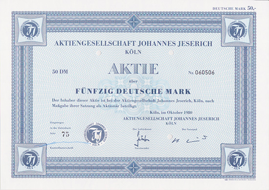 Aktiengesellschaft Johannes Jeserich