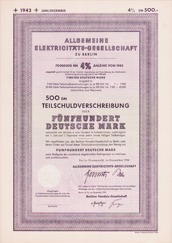 Allgemeine Elektricitäts-Gesellschaft