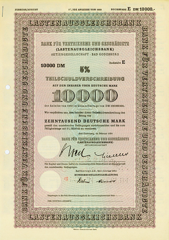 Bank für Vertriebene und Geschädigte (Lastenausgleichsbank)