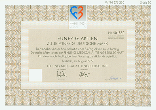 Fehling Medical AG [3 Stück]