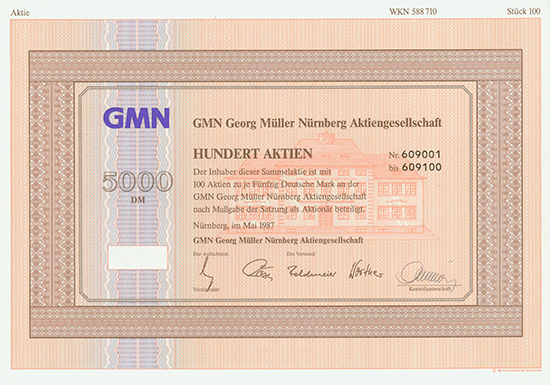 GMN Georg Müller Nürnberg AG