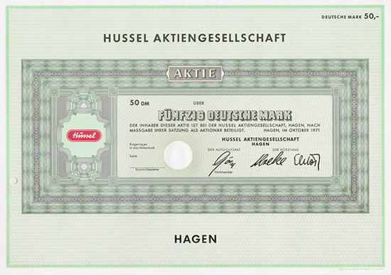 Hussel AG