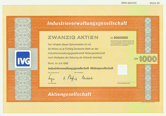 Industrieverwaltungsgesellschaft AG