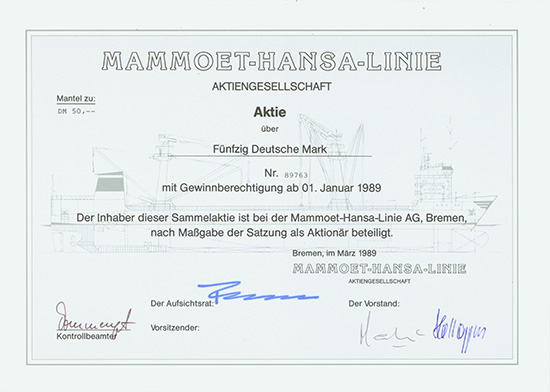 Mammoet-Hansa-Linie AG