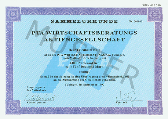 PTA Wirtschaftsberatungs AG