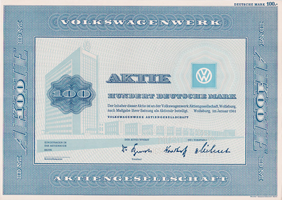 Volkswagenwerk AG