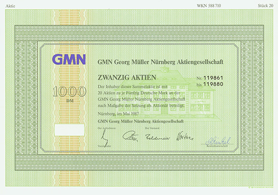 GMN Georg Müller Nürnberg AG