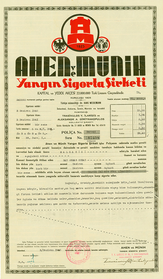 Ahen ve Münih Yangin Sigorta Şirketi (Aachener und Münchener Feuer-Versicherungs-Gesellschaft)