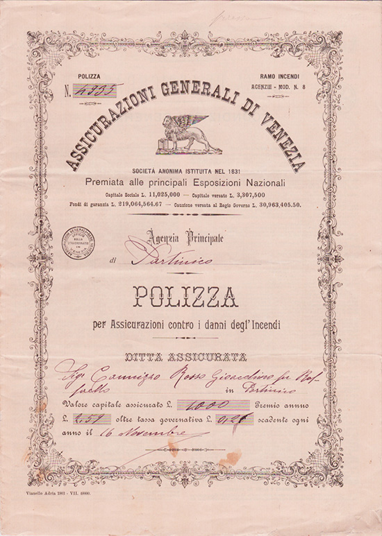 Assicurazioni Generali de Venezia