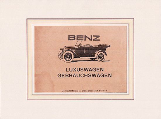 Benz - Luxuswagen, Gebrauchswagen