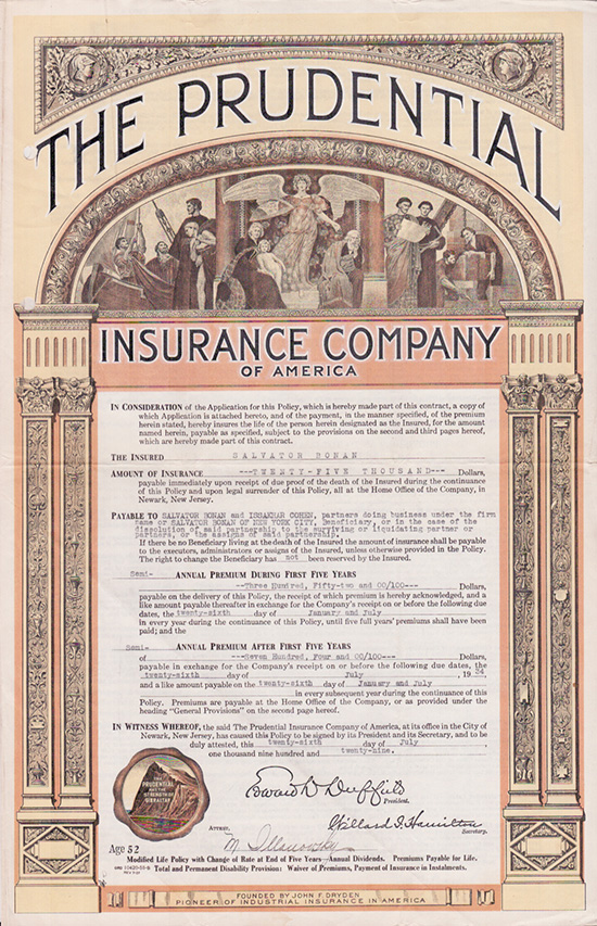 Prudential Insurance Company of America
