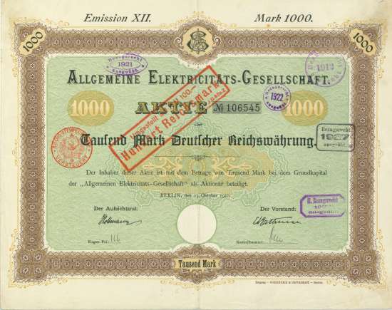 Allgemeine Elektricitäts-Gesellschaft