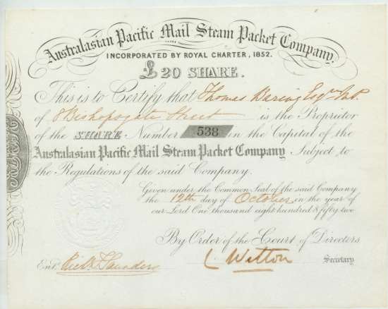 Australasian Pacific Mail Steam Packet Company
